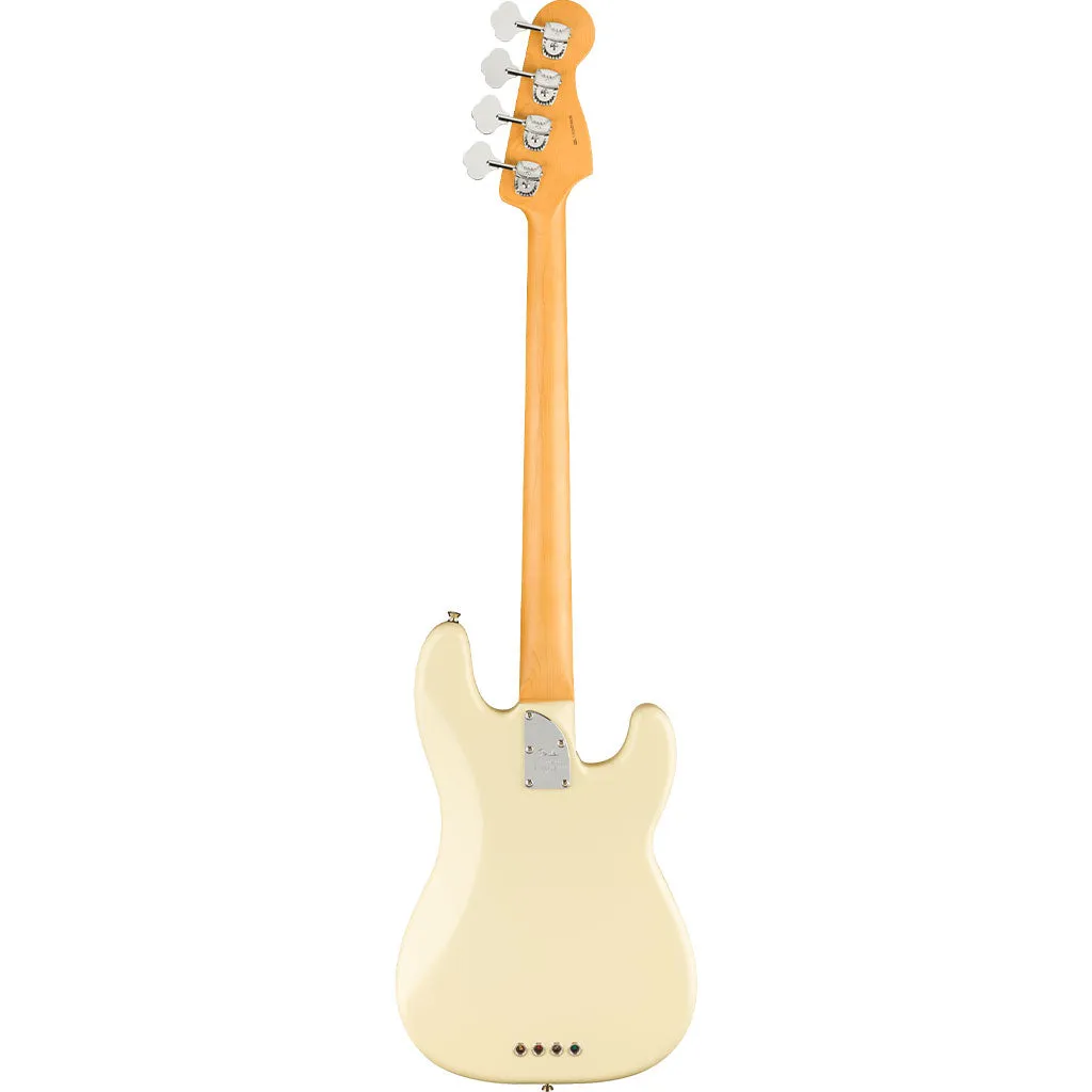 Fender - American Professional II Precision Bass Left-Hand - Rosewood Fingerboard - Olympic White
