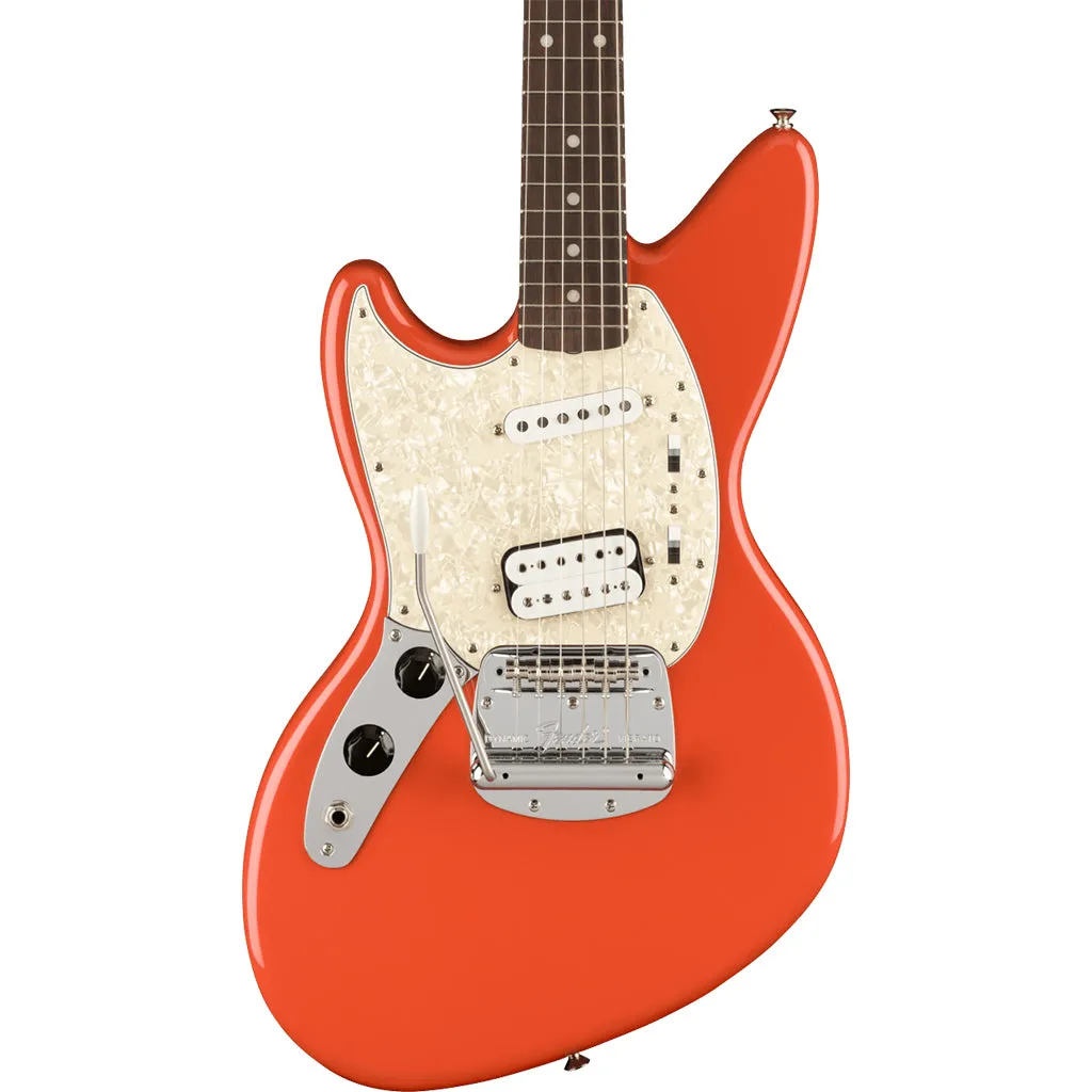Fender - Kurt Cobain Jag-Stang Left-Hand - Rosewood Fingerboard, Fiesta Red