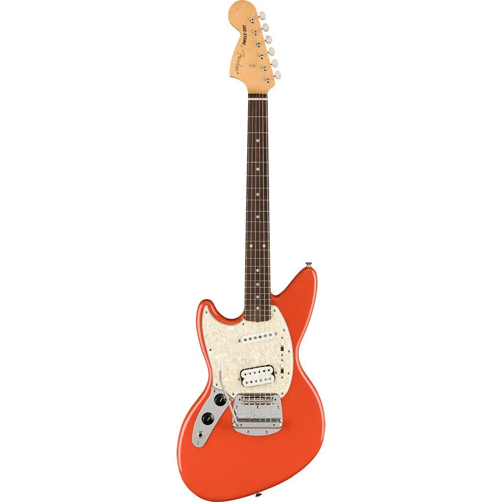 Fender - Kurt Cobain Jag-Stang Left-Hand - Rosewood Fingerboard, Fiesta Red