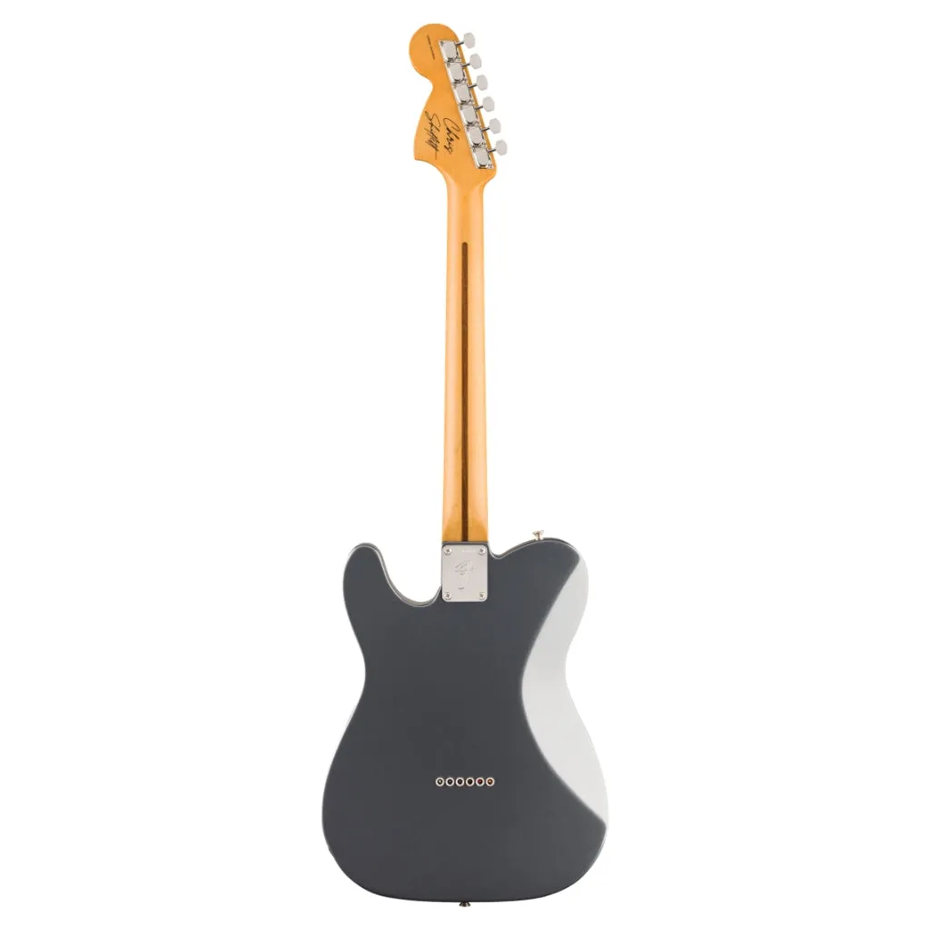 Fender Limited Edition Chris Shiflett Cleaver Telecaster Deluxe Charcoal Frost Metallic