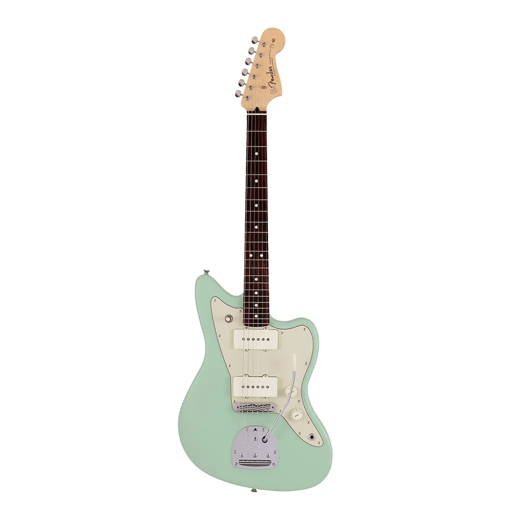 Fender Made in Japan Junior Collection Jazzmaster, Rosewood Fingerboard, Satin Surf Green