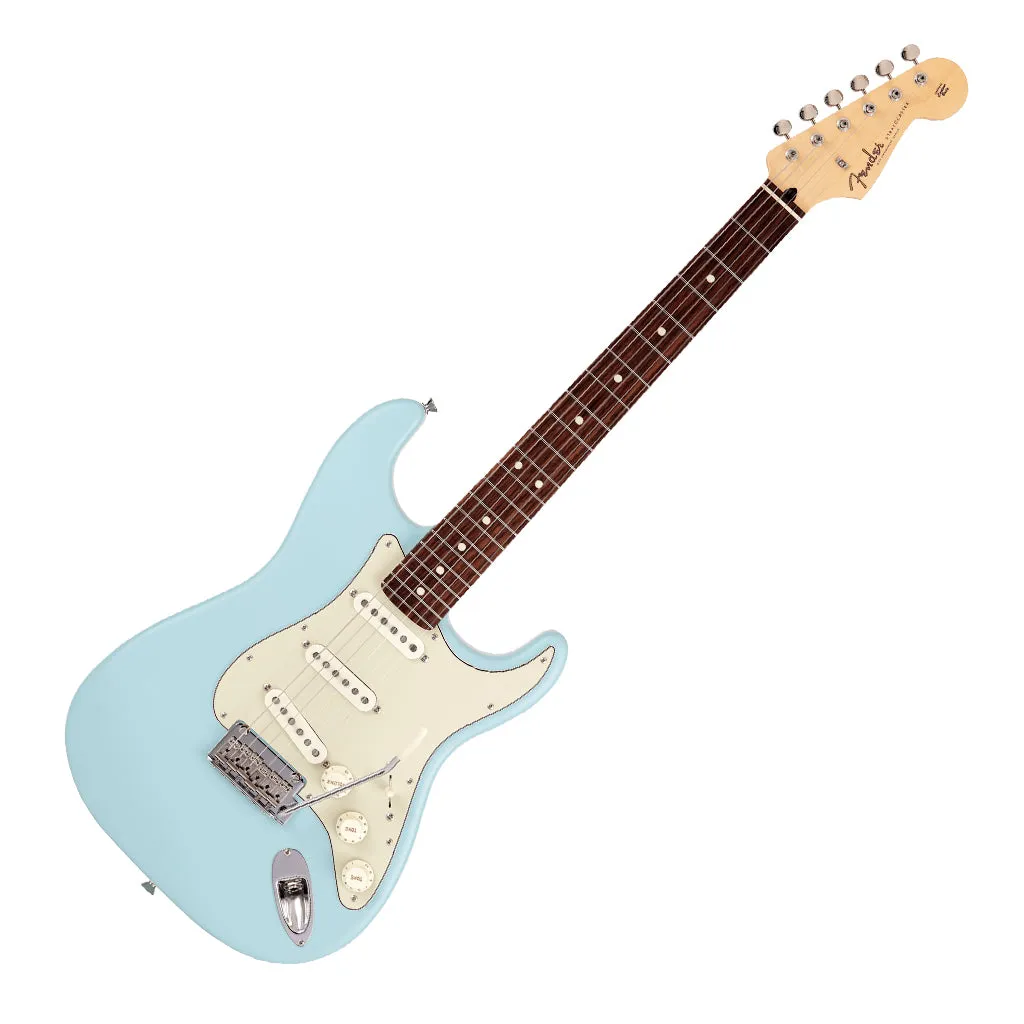 Fender Made in Japan Junior Collection Stratocaster, Rosewood Fingerboard, Satin Daphne Blue