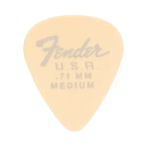 Fender Original Delrin Guitar Picks 12-pack - .71mm Olympic White