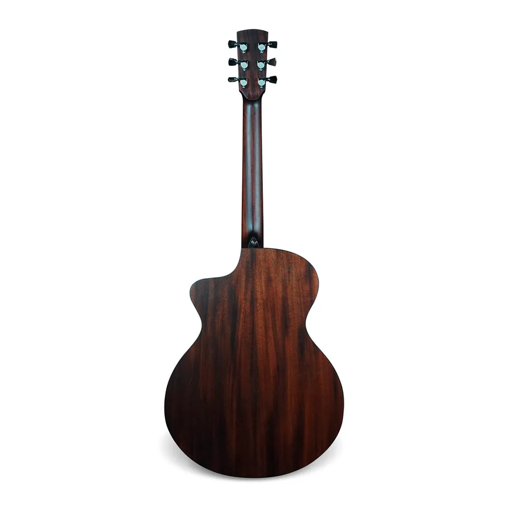 Fenech Delta Blues Grand Auditorium All Mahogany  Stained