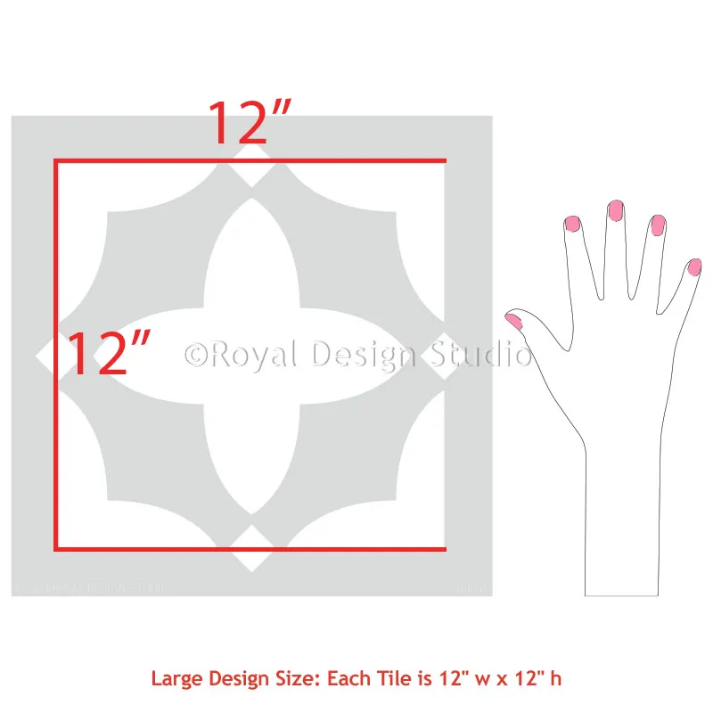 Finley Tile Stencil