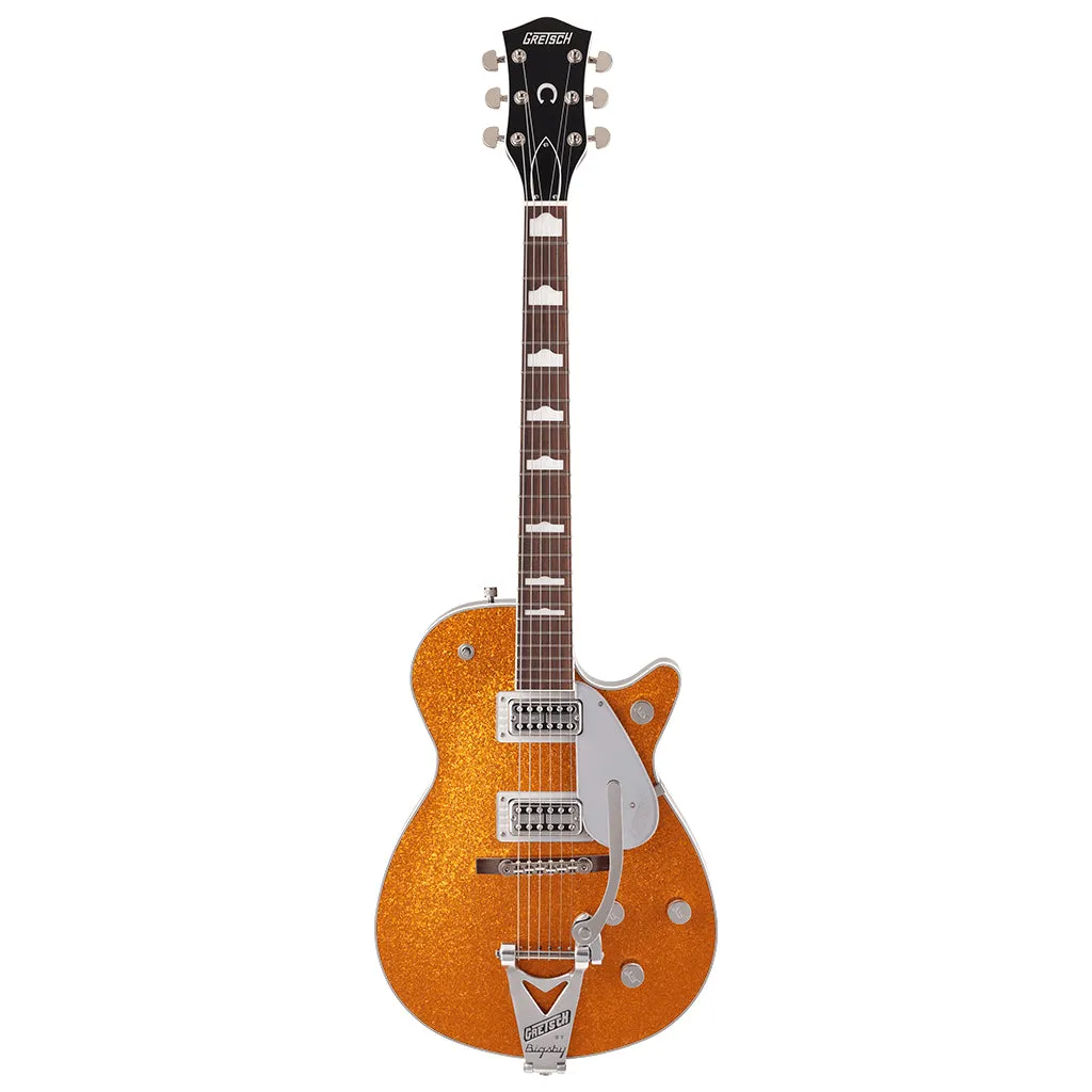 Gretsch - G6129T-89 Vintage Select 89 Sparkle Jet with Bigsby - Rosewood Fingerboard - Gold Sparkle