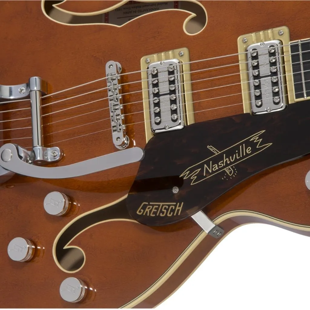 Gretsch - G6620T Players Edition Nashville Center Block Double-Cut with String-Thru Bigsby, FilterTron Pickups, Round-Up Orange