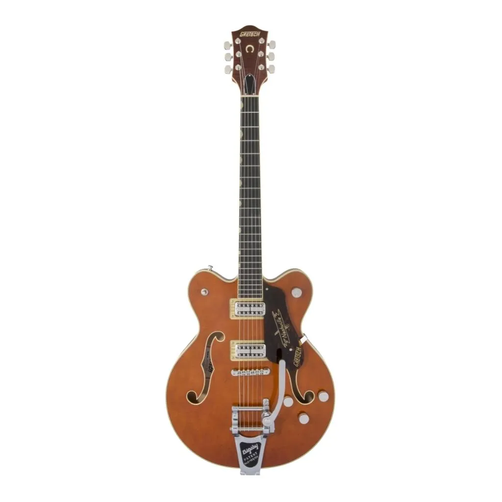 Gretsch - G6620T Players Edition Nashville Center Block Double-Cut with String-Thru Bigsby, FilterTron Pickups, Round-Up Orange