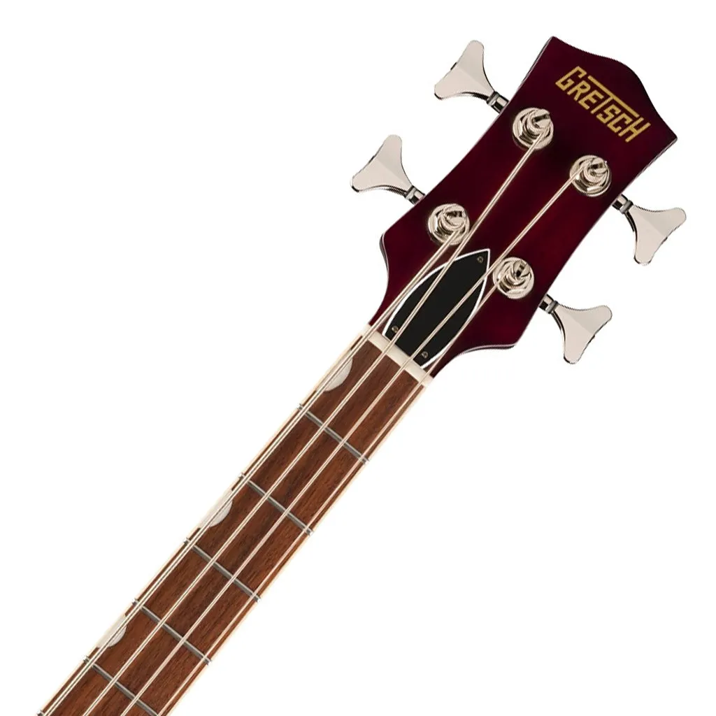 Gretsch Streamliner Jet Club Bass Single Cut and Laurel Fingerboard - Vintage White