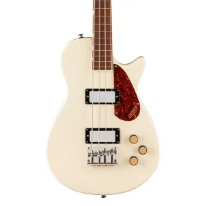 Gretsch Streamliner Jet Club Bass Single Cut and Laurel Fingerboard - Vintage White