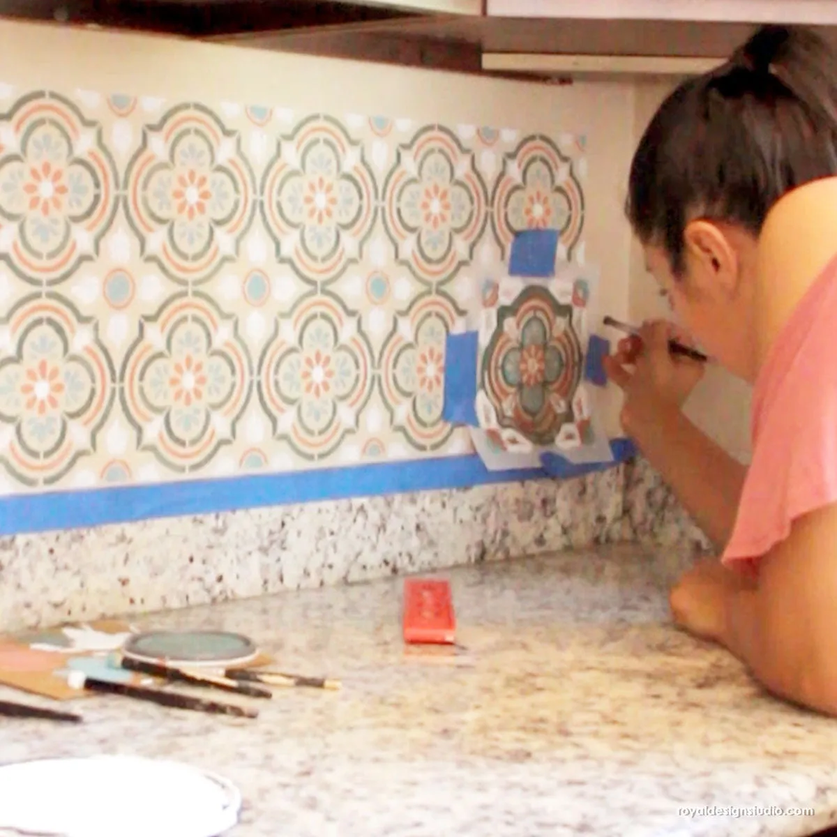 Havana Tile Stencil