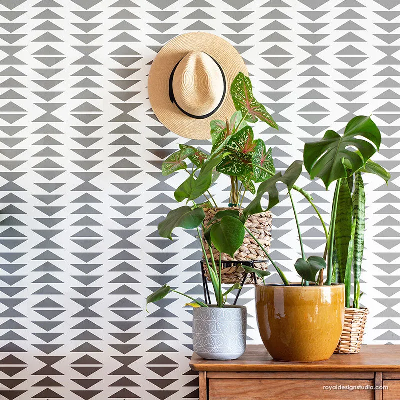 Heritage Wall Stencil