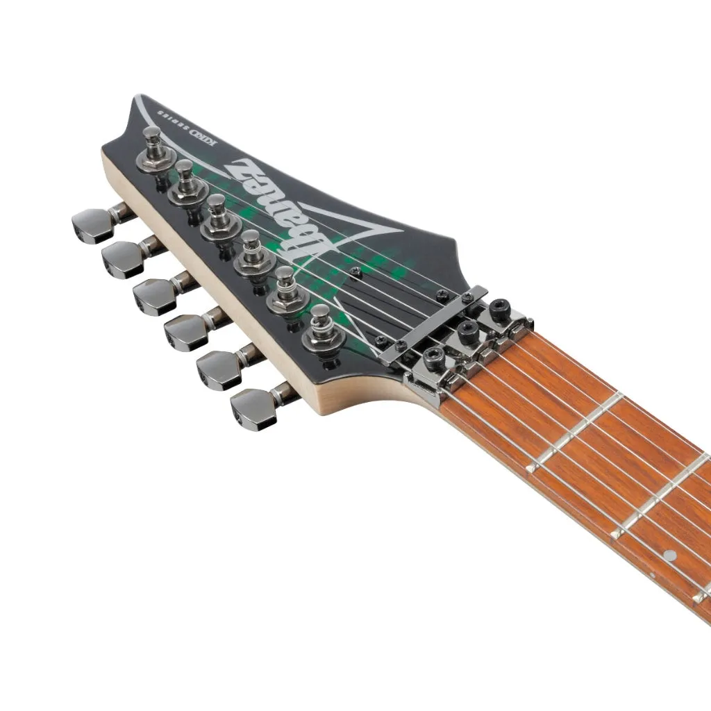 Ibanez KIKOSP3 Kiko Signature Electric Guitar - Transparent Emerald Burst