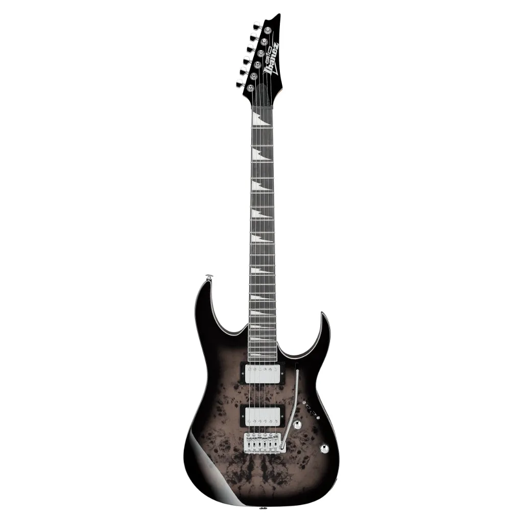 Ibanez RG220PA1 Electric Guitar - Transparent Brown Black Burst
