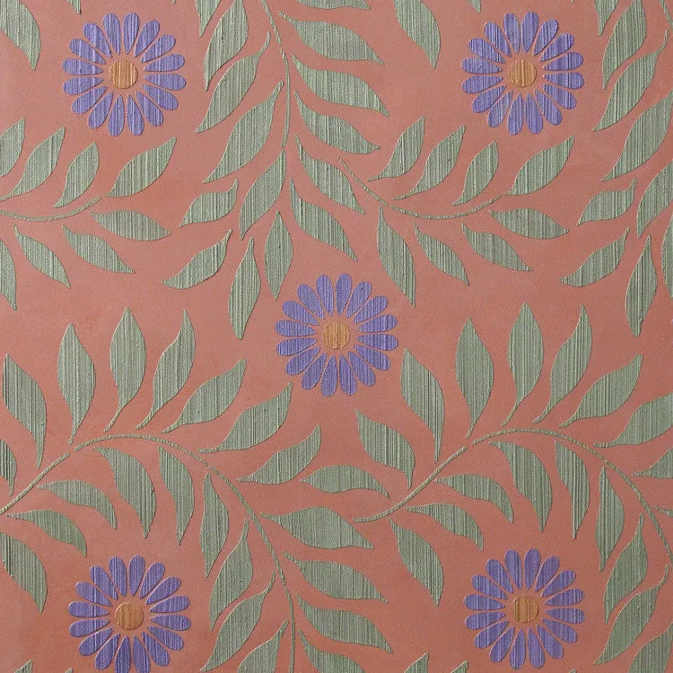 Indian Floral Wall Stencil