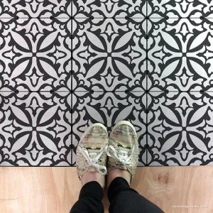 Island Dreams Tile Stencil