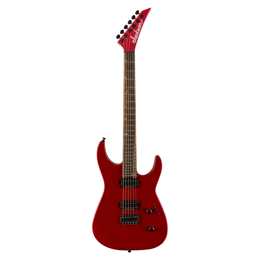 Jackson American Series Virtuoso Hardtail with Streaked Ebony Fingerboard - Red Crystal