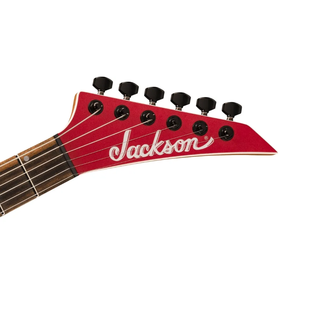 Jackson American Series Virtuoso Hardtail with Streaked Ebony Fingerboard - Red Crystal