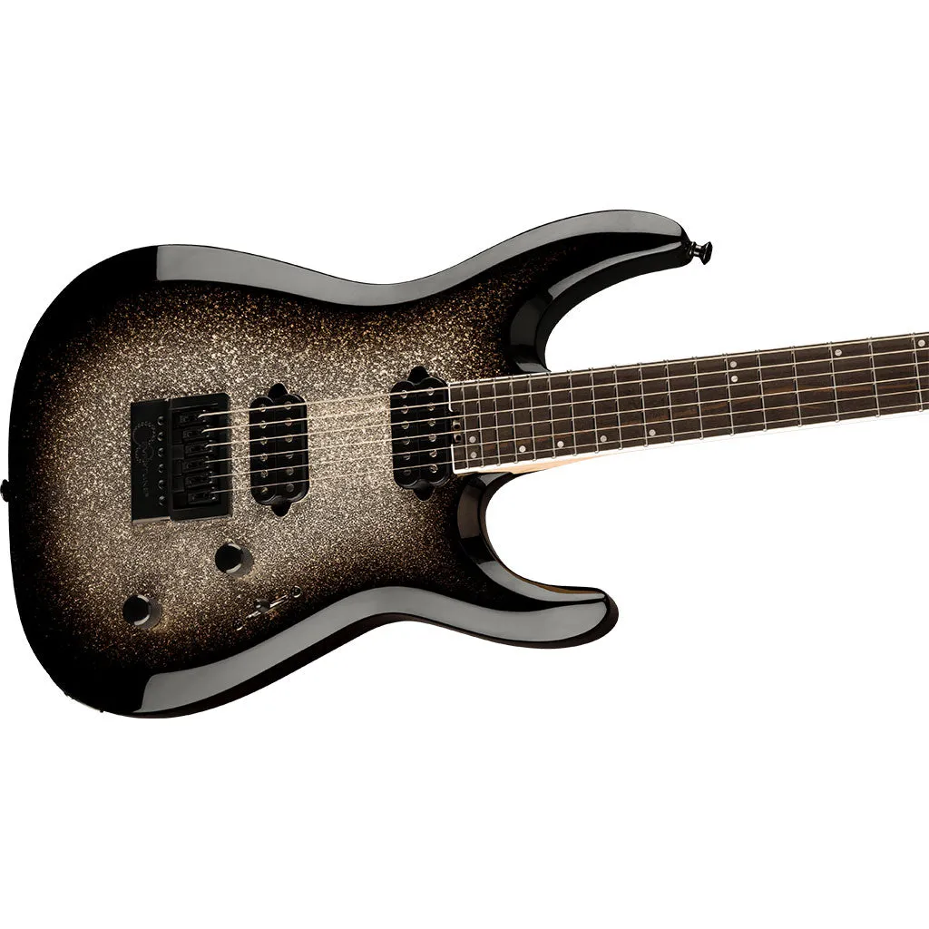 Jackson Pro Plus Series DK Modern Evertune 6, Ebony Fingerboard, Silver Sparkle