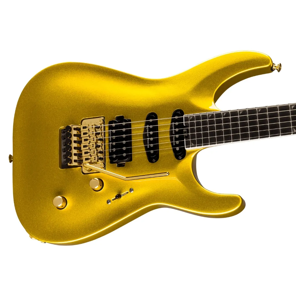 Jackson Pro Plus Series Soloist SLA3, Ebony Fingerboard, Gold Bullion