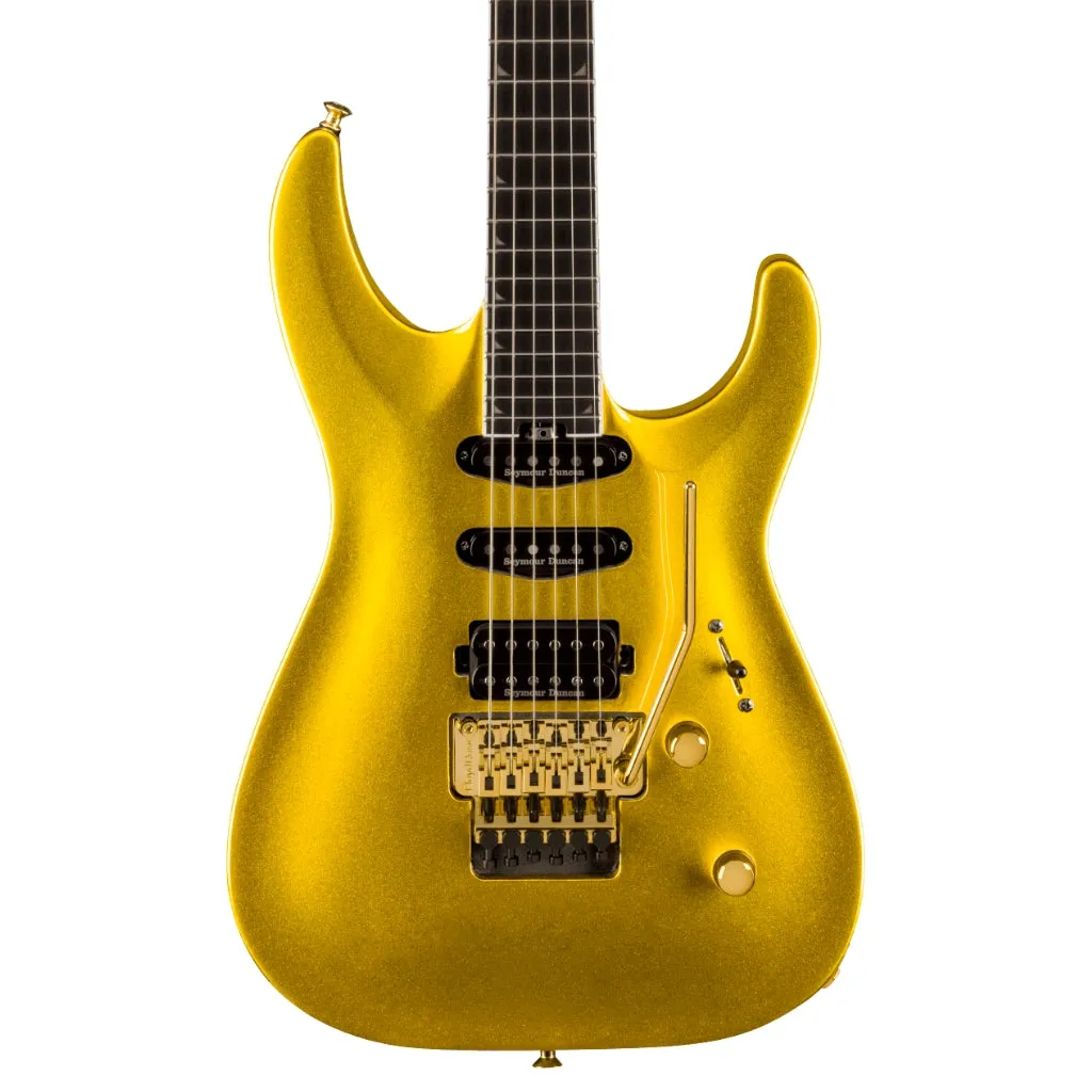 Jackson Pro Plus Series Soloist SLA3, Ebony Fingerboard, Gold Bullion