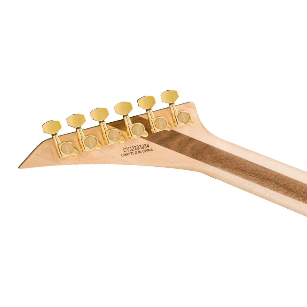 Jackson Pro Plus Series Soloist SLA3, Ebony Fingerboard, Gold Bullion