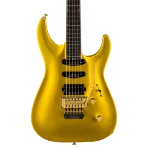 Jackson Pro Plus Series Soloist SLA3, Ebony Fingerboard, Gold Bullion