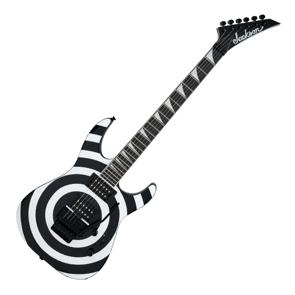 Jackson X Series Soloist SLX DX Graphic Electric Guitar Amaranth Fingerboard Bullseye