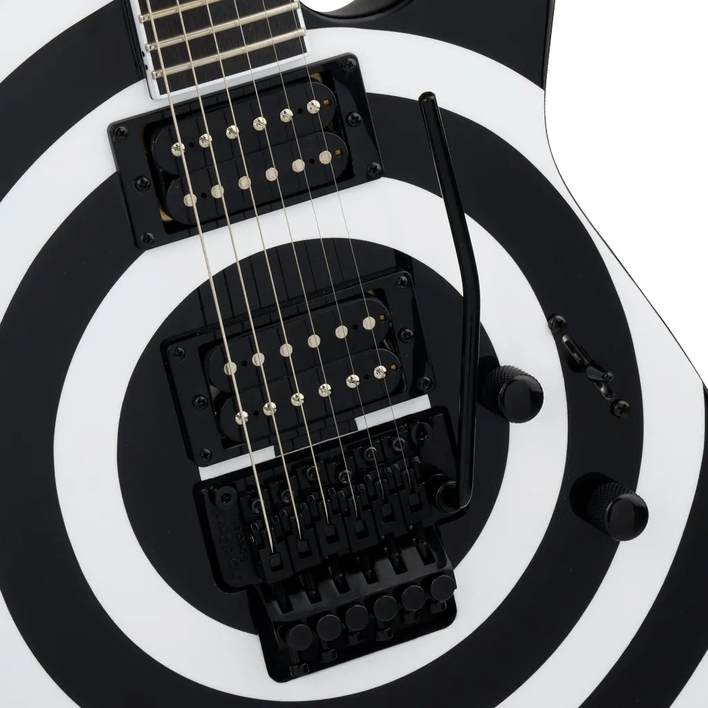 Jackson X Series Soloist SLX DX Graphic Electric Guitar Amaranth Fingerboard Bullseye
