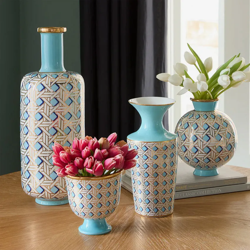 Jonathan Adler | Basketweave Cuff Vase