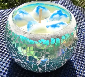 KARMA BLUE MOSAIC CANDLE