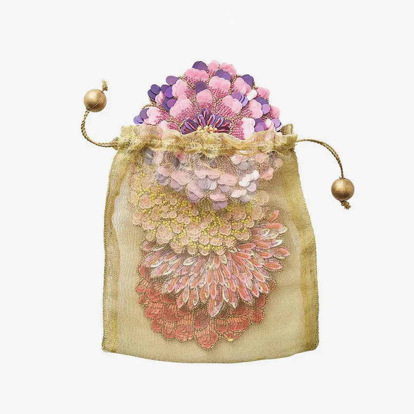 Kim Seybert | Dahlia Coaster Multi - Set of 4