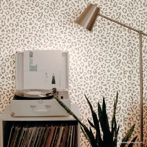 Leopard Spots Wall Stencil