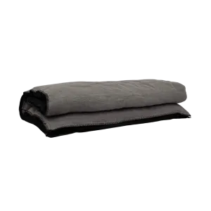 Linen Quilt | Embroidered Edge | Granit 200x85cm Zoco Home