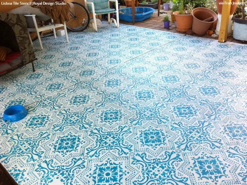 Lisboa Tile Stencil