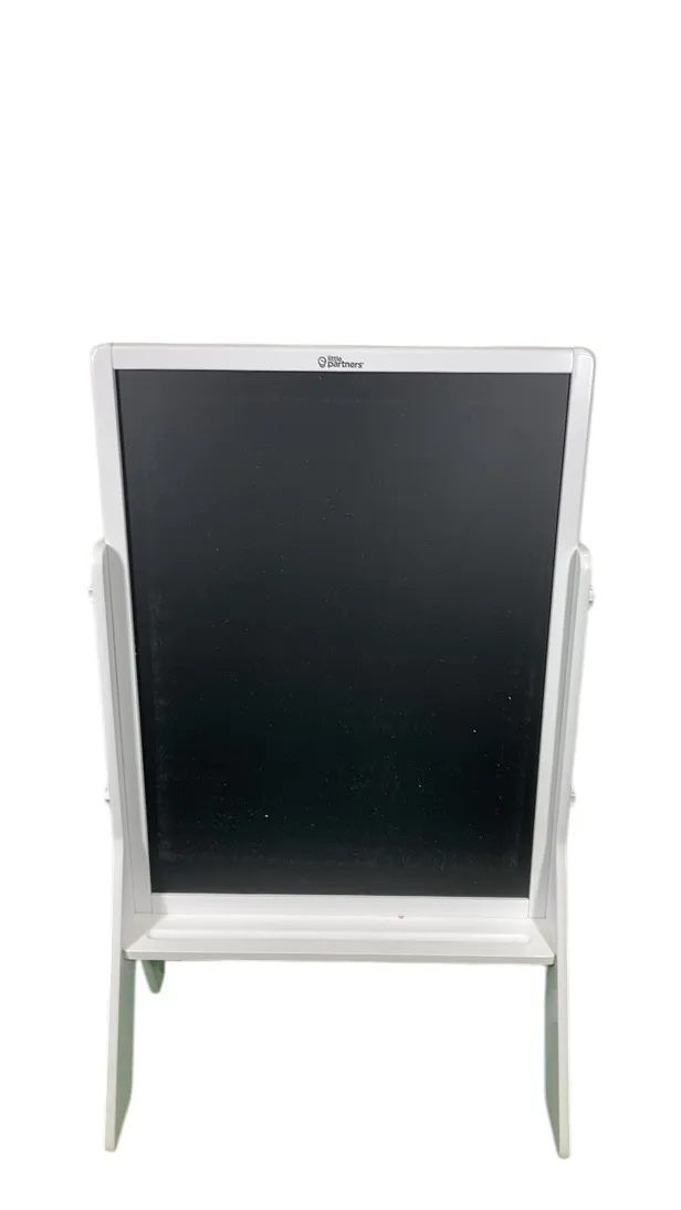 Little Partners Contempo Art Toddler Easel, White
