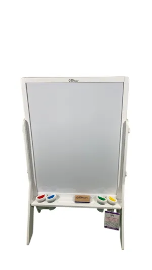 Little Partners Contempo Art Toddler Easel, White