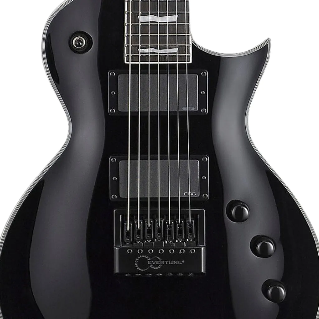 LTD EC-1007 7-String Evertune Electric Guitar - Black