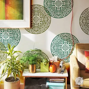 Mandala Medallion Stencil