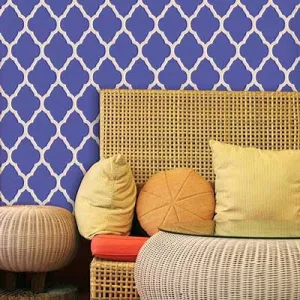 Marrakesh Trellis Moroccan Wall Stencil