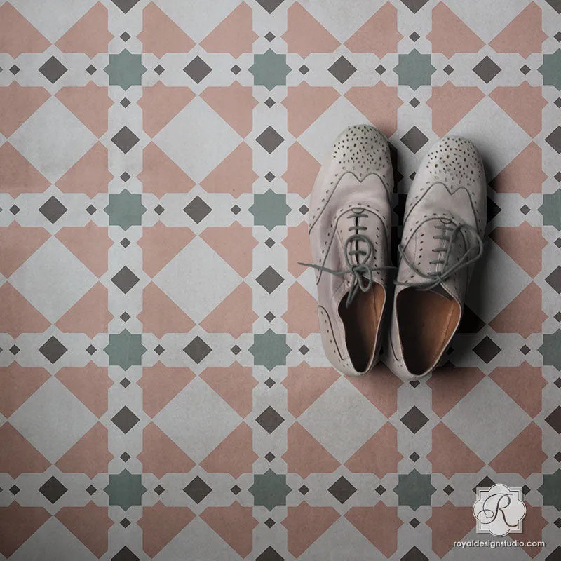 Medina Tile Stencil