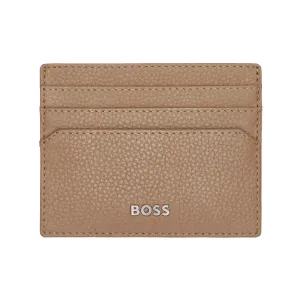 Men's Classic Grained Card Holder | Camel