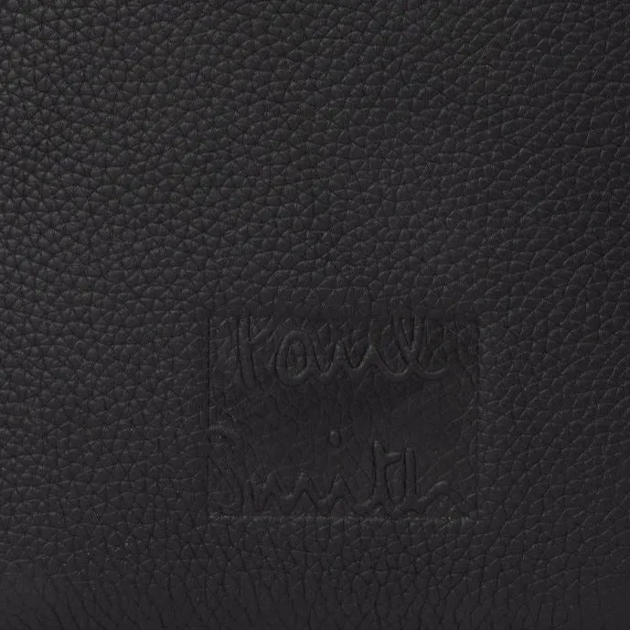 Men's Mini Leather Flight Bag | Black