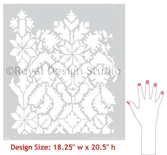 Moroccan Lace Stencil