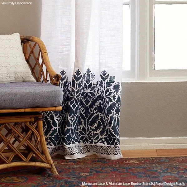 Moroccan Lace Stencil