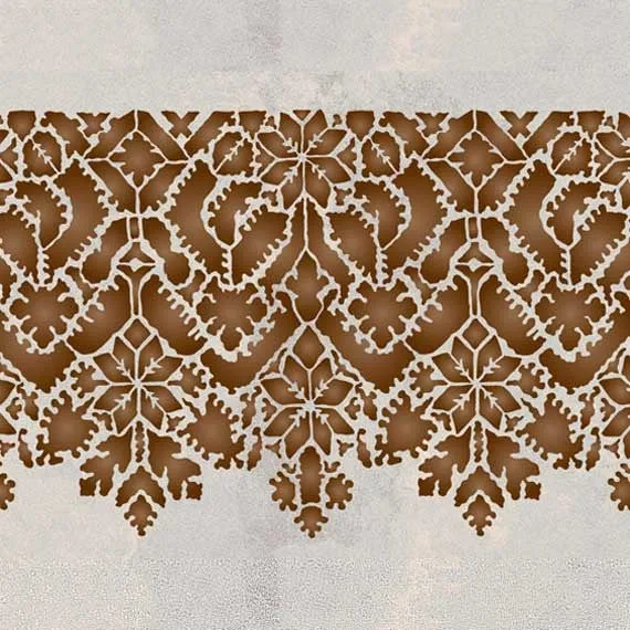Moroccan Lace Stencil