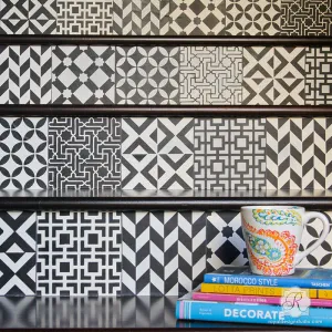 Moroccan Tile Stencil Set