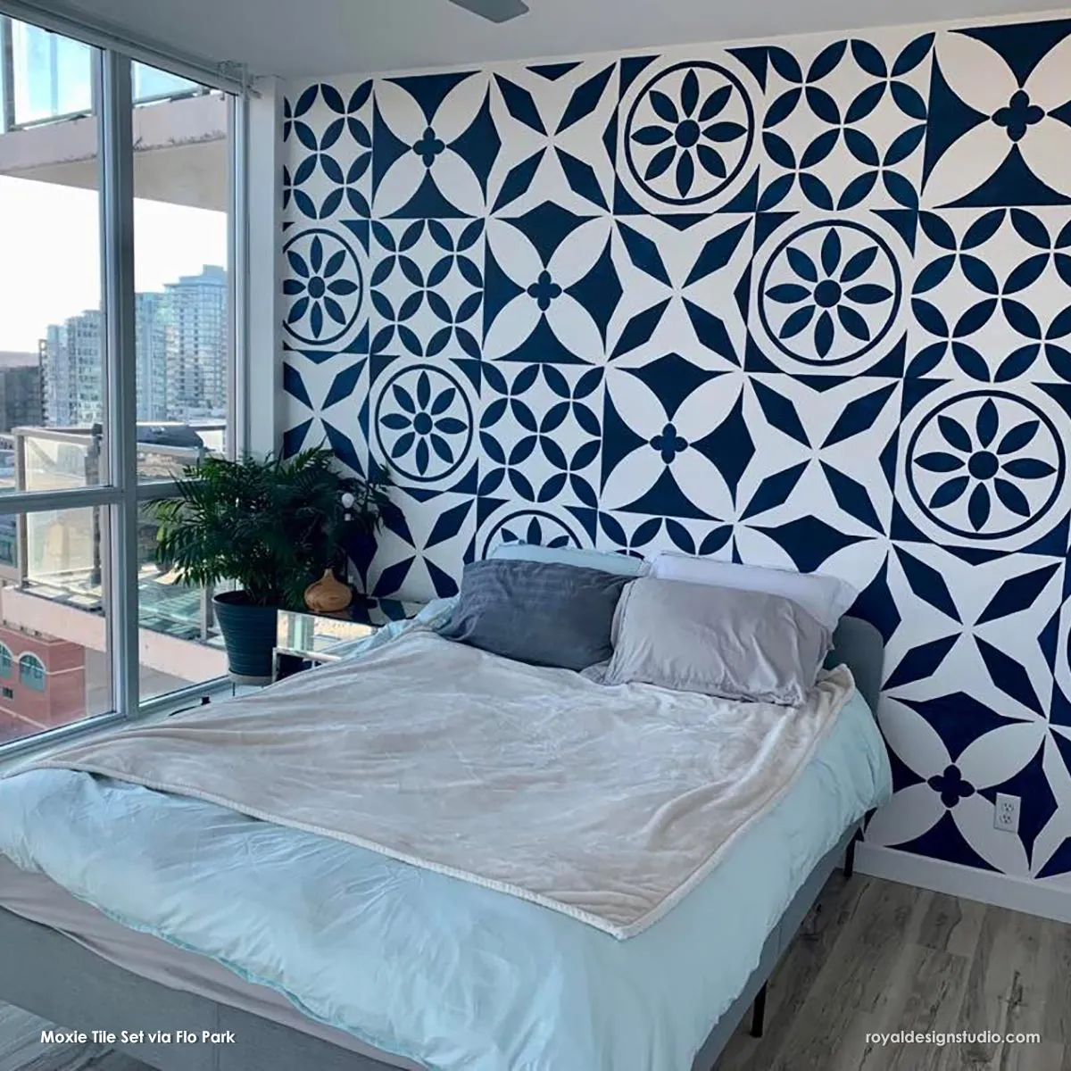 Moxie Tile Stencils Set