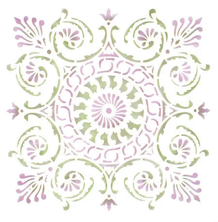 Palermo Tile Wall & Furniture Stencil