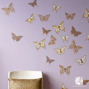 Papillon Butterfly Stencil Set